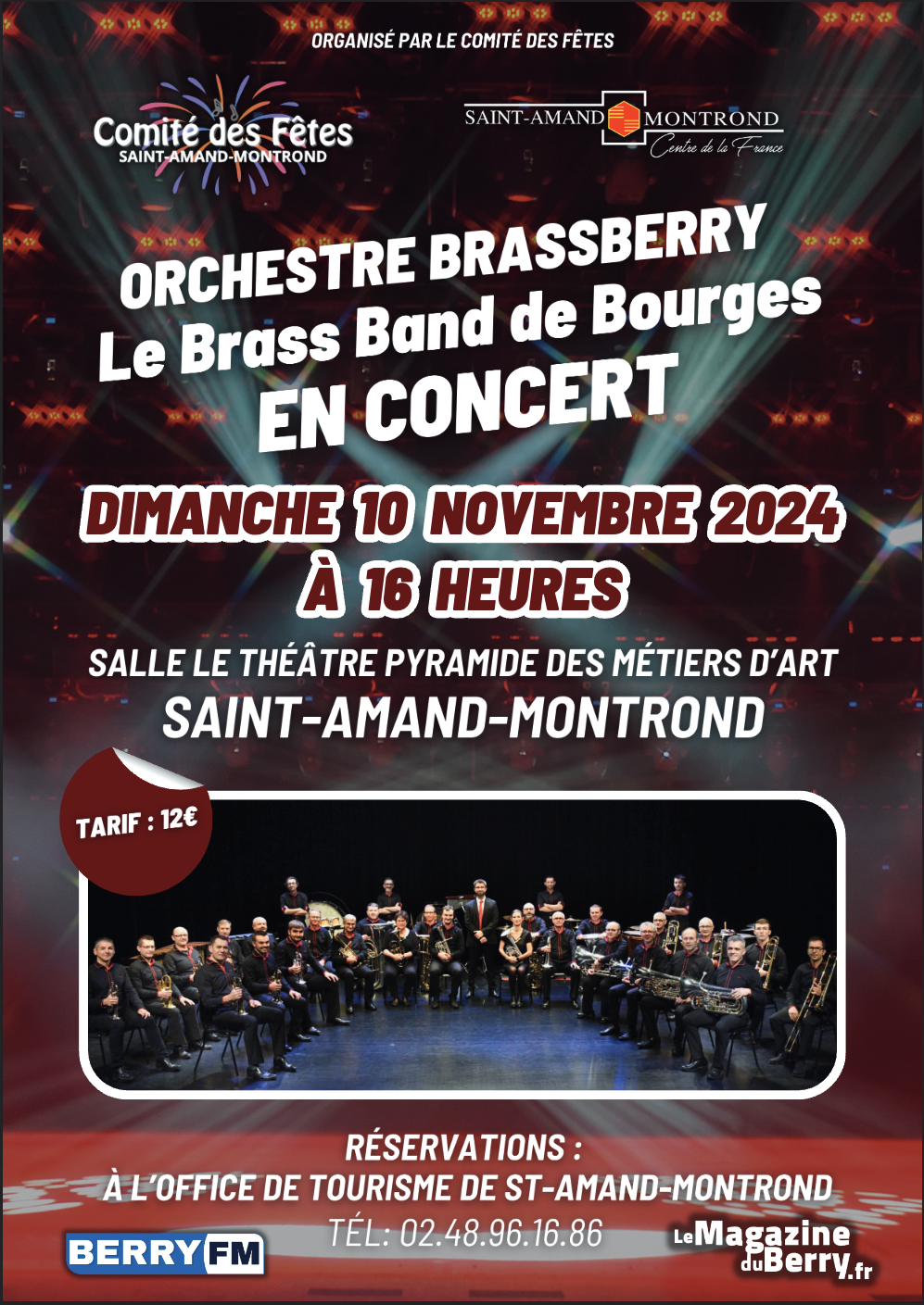 Affiche : BrassBerry en concert